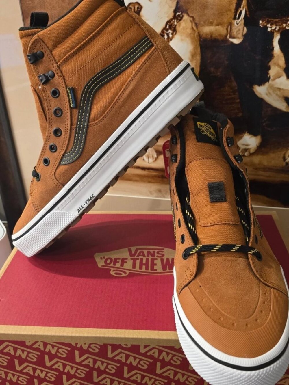 Vans Sk8 Hi MTE DR Waterproof Glazed Ginger VN000DAQN1Z Men’s SZ 11 Shoes NEW